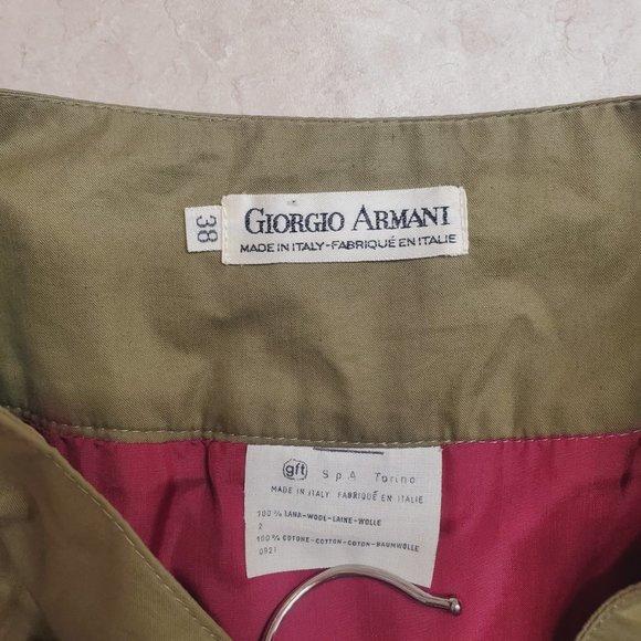 Giorgio armani Kilt | Wool Skirt | Size 38 - Picture 7 of 8